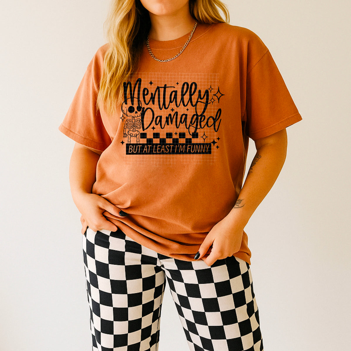Mentally Damaged (Black)
