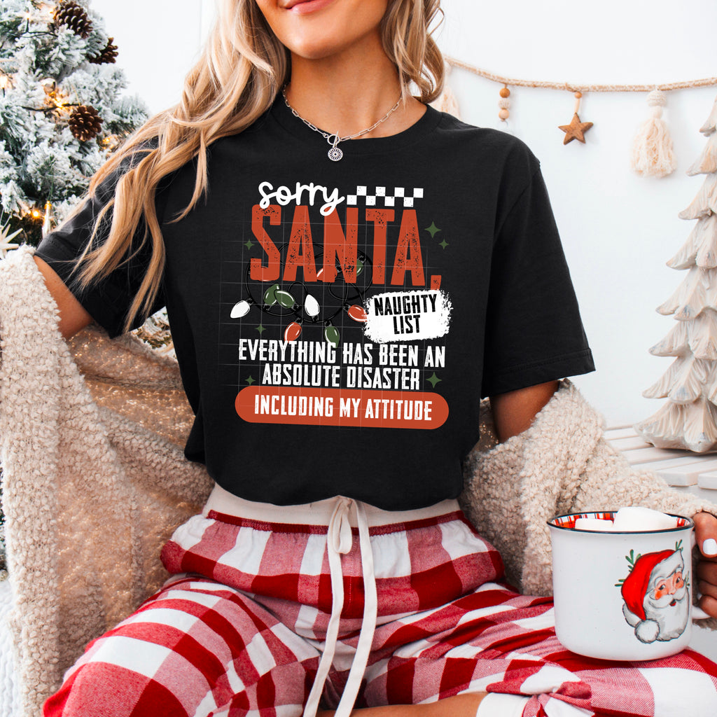 Sorry Santa (White)