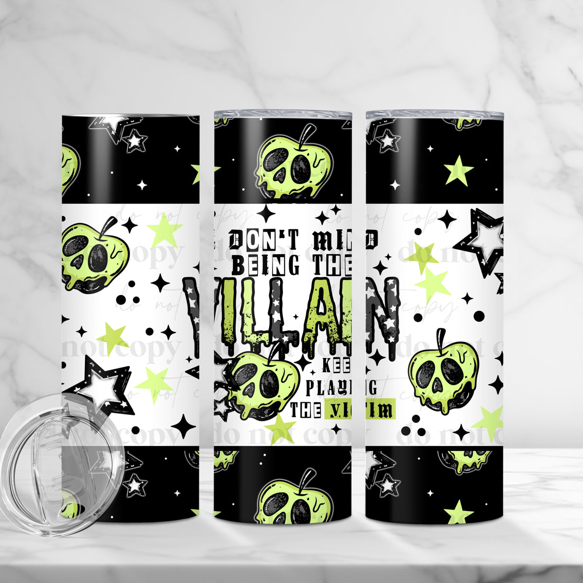 Villain Skinny Tumbler
